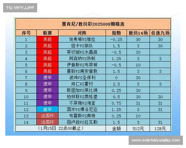 2025赛季德甲联赛完整赛程解析与各队对阵安排分析